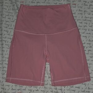 Lululemon High-Waist Rose Pink Women's Shorts